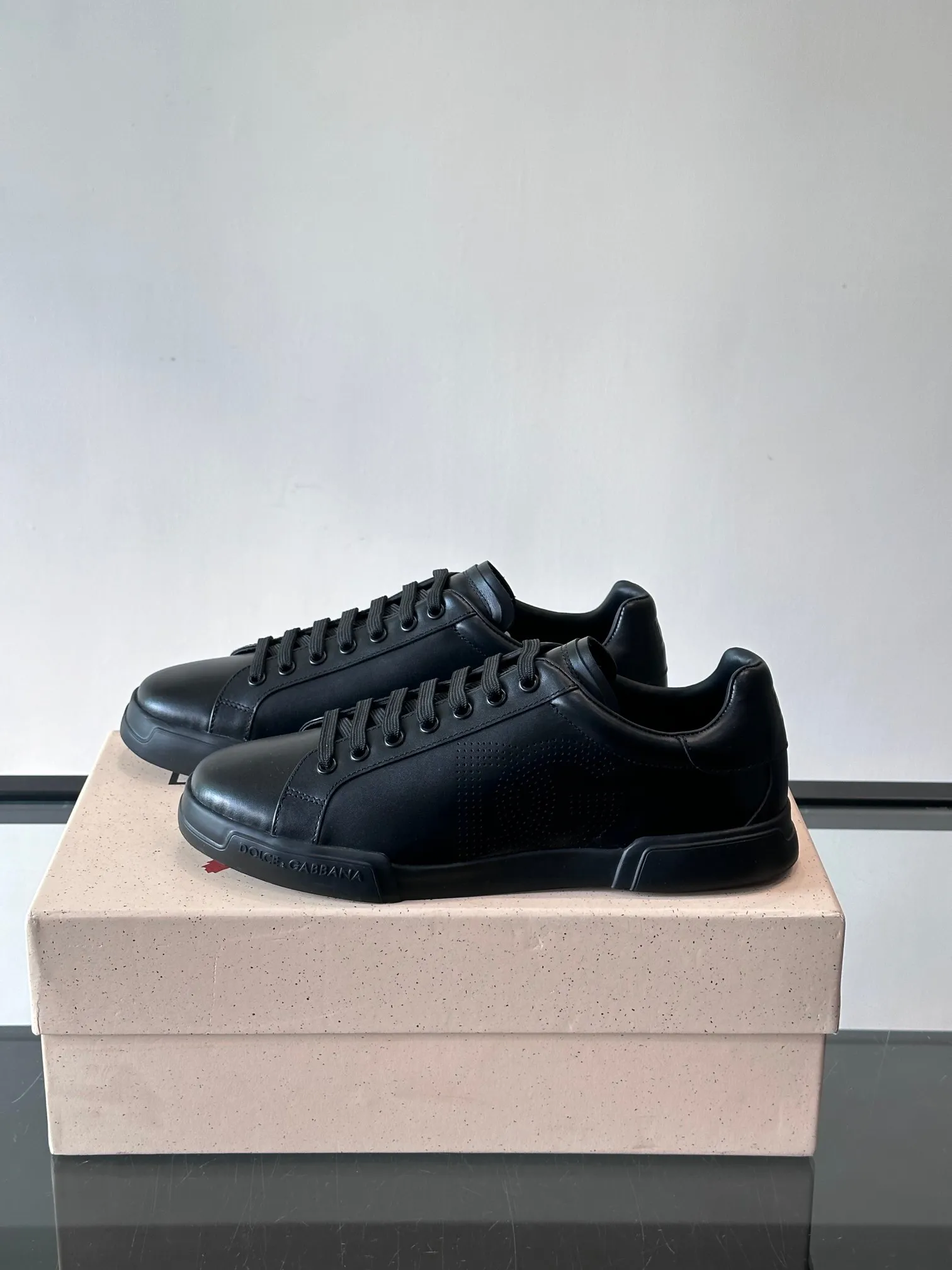 Men's men's shoes: 230💰2025 winter new top original order DG heavy industry series, imported first-layer cowhide, 5D printing embellishment, water-dyed lining, exquisite luxury, super A level! Compared with the genuine product at the counter, the version is no worse at all! Size: 38-44, customized 45